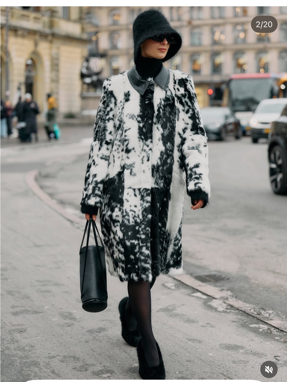 ZARA ANIMAL PRINT COAT